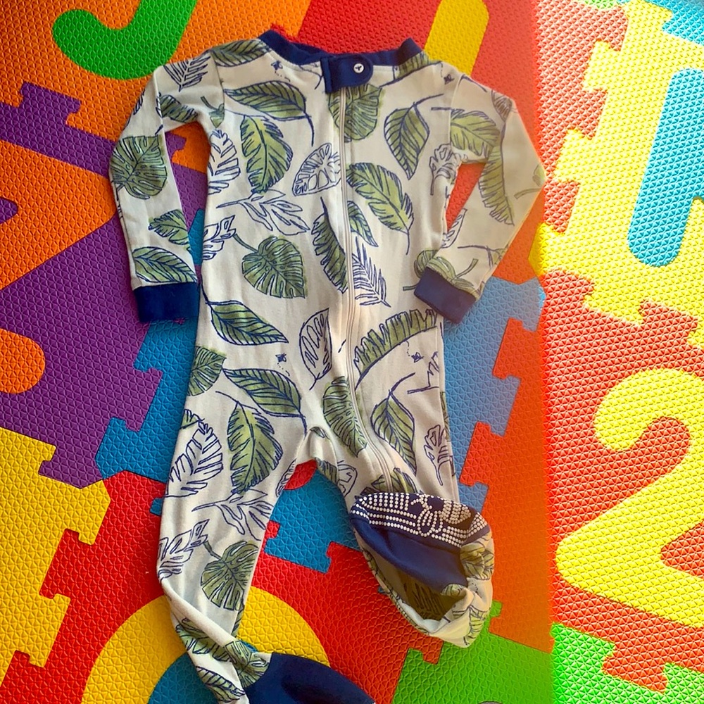 Burts Bees snug fit zipper pj